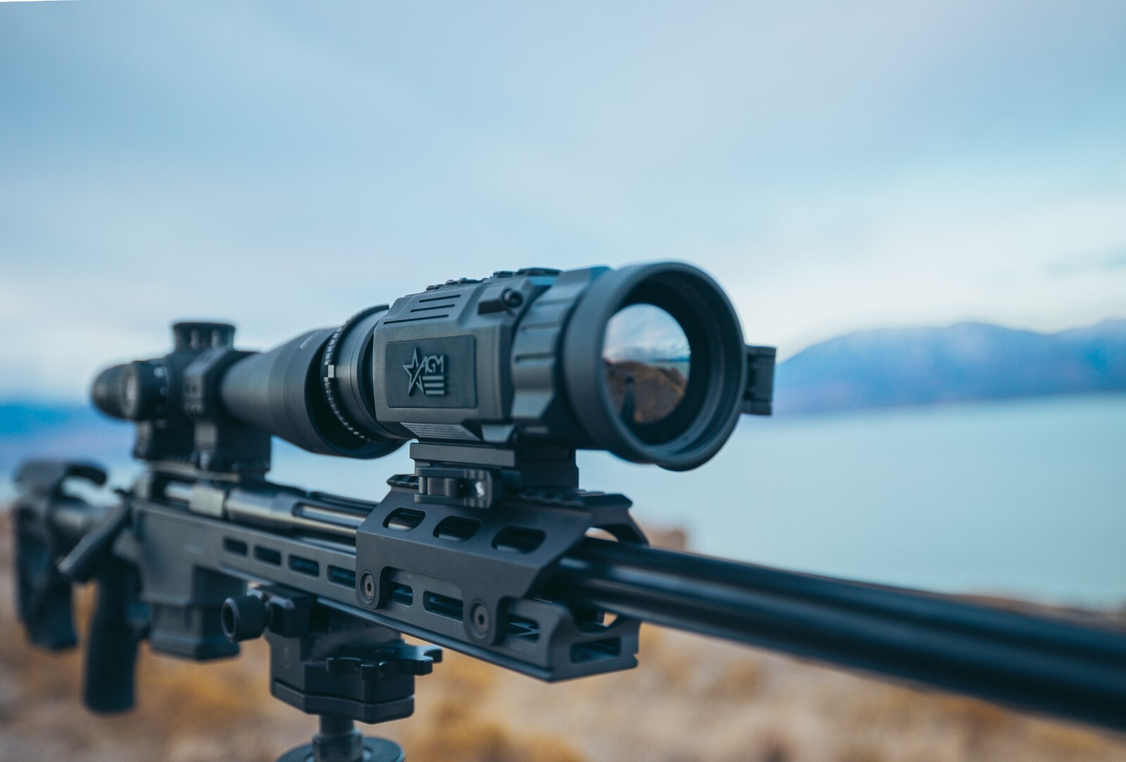 AGM Rattler-C V2 50-640 Thermal Weapon Sight (Free 10-Hr Battery Pack!)