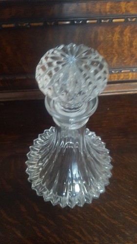 J.G.Durand Lead Crystal Glass Ships Decanter 0.75L Capacity - Picture 2 of 11