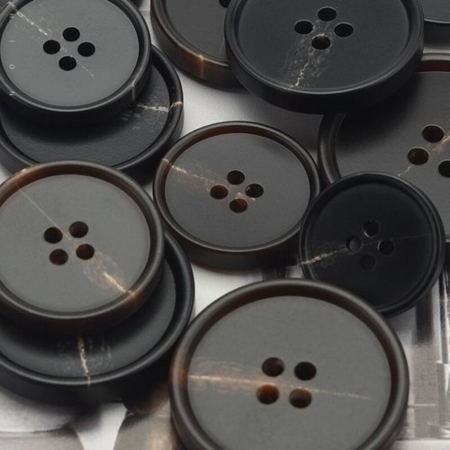 10Pcs Resin Buttons 4-Hole Round Button for DIY Clothing Crafts Coat Suit - Picture 5 of 8