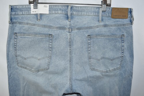 Neu American Eagle sportliche Passform AirFlex + ultraweiche blaue Herrenjeans Größe 40 x 32 - Bild 9 von 10