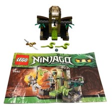 LEGO Ninjago #9440 Venomari Shrine (2012) Incomplete with Instructions