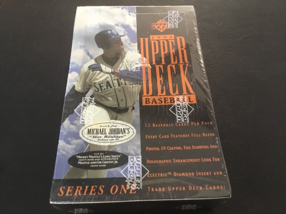 1994 Upper Deck Baseball Box Sealed Series 1 Cards Jorden 1994 Upper Deck Baseball Box Sealed Series 1 Cards Jorden