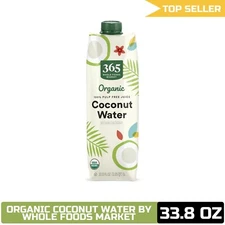 365 by Whole Foods Market, Organic Coconut Water, 33.8 Fl Oz