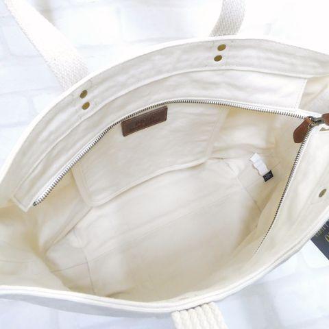 Polo Ralph Lauren Medium Canvas Beuteltasche Tasche Picknick Bär bestickt ikonisches Design - Bild 4 von 5