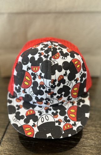 George Hats Mickey Trucker Hat Toddler Red SnapBack - Picture 2 of 6