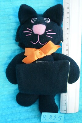 Plush R5 Black Cat Protege Safety Belt Hallmark Ebay