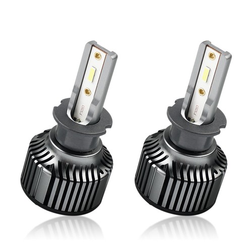 Bevinsee H3 LED Headlight Bulbs Foglight High Low Beam Cold White Lights 6000LM - Picture 12 of 12