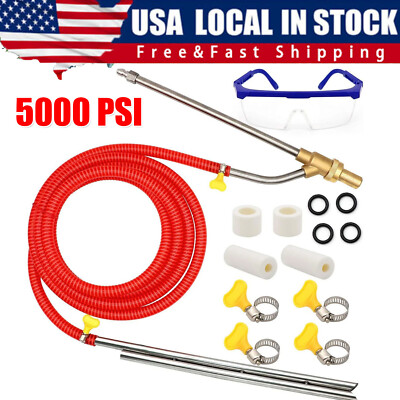 #ad 5000 PSI Sandblasting Kit for Pressure Washer Sand Blaster Attachment Power $32.98