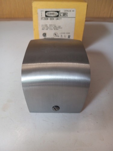 HUBBELL SC3091 Floor Box Unit. New In Original Box. - Picture 3 of 9