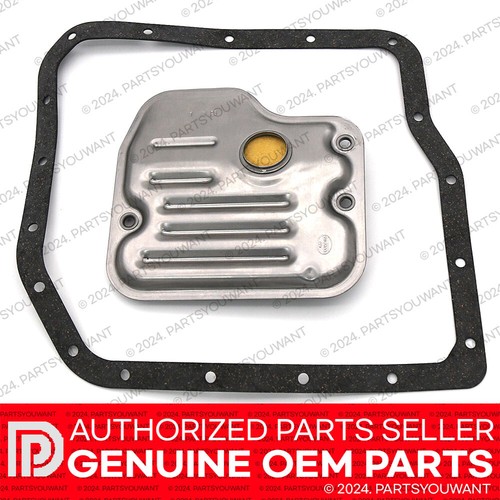 GENUINE Toyota Lexus OEM Auto Transmission Oil Strainer Filter + Oil Pan Gasket - Picture 3 of 3
