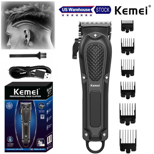 KEMEI-1986 Cordless Hair Clippers Original Trimmer Shaving Cutting Beard Barber - Picture 33 of 33