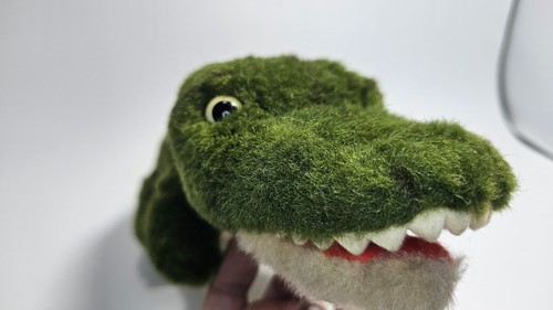 80's Vintage Japanese First Corp Crocodile Child Safari Plush Toy Animal Japan - Picture 4 of 24