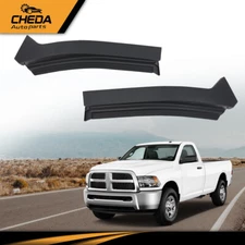 Front Bumper Trim Headlight Fillers RH&LH Fit For 2010-2018 Dodge Ram 2500 3500