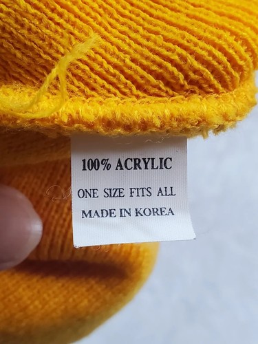 Beanie Tigeres Mexico Team Yellow Cap Hat  - Picture 3 of 5