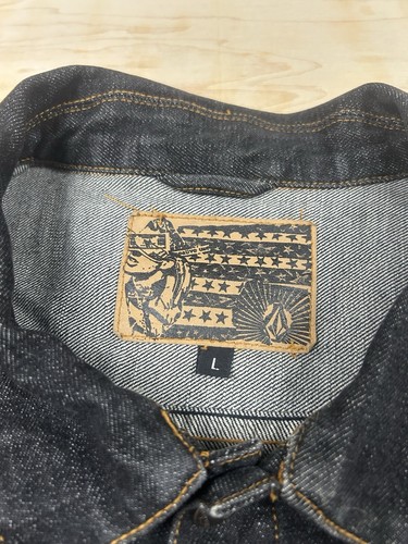 Volcom Stone Boardwear Collectable “PONY BOY” Denim Vest - Size L - Picture 2 of 7