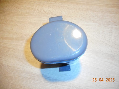 Tischmülleimer 590 ml mit Schwingdeckel Mülleimer Abfalleimer Papierkorb grau - Bild 3 von 5
