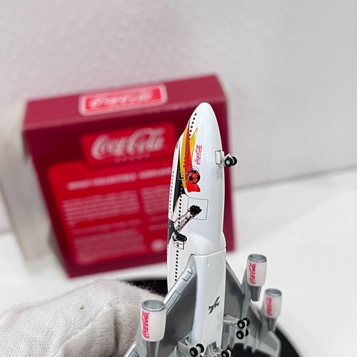 herpa 1/500 Boeing 747-400 Coca-Cola Diecast model airplane LC25004 - Picture 16 of 18