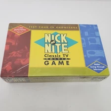 Nick at Nite Classic TV Trivia Game - 1998 - Viacom International -100% Complete