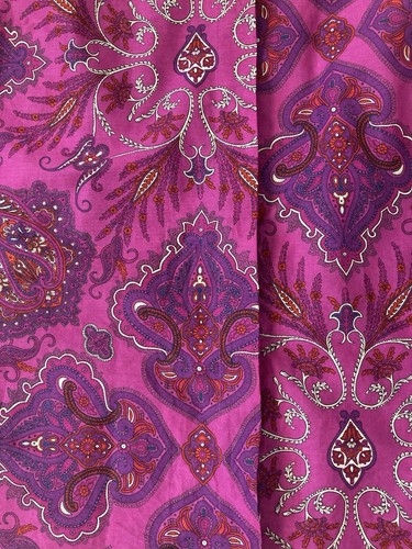 J. Crew Liberty Stoff Baumwolle Hemd 8 Blumen Paisley Puff 3/4 Ärmel Knopfleiste - Bild 5 von 16