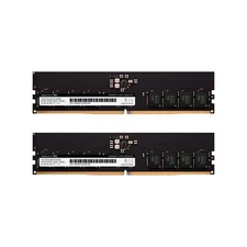TEAMGROUP Elite DDR5 64GB Kit (2x32GB) 4800MHz (PC5-38400) CL40 Non-ECC Unbuf...