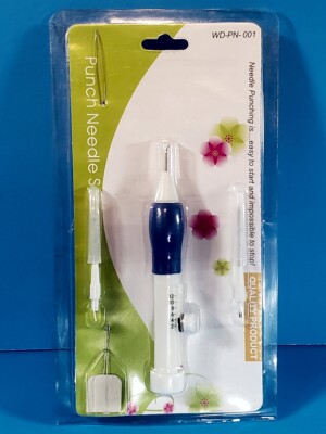 BRAND NEW, SEALED - Punch Needle Embroidery Tool Set WD-PN-001