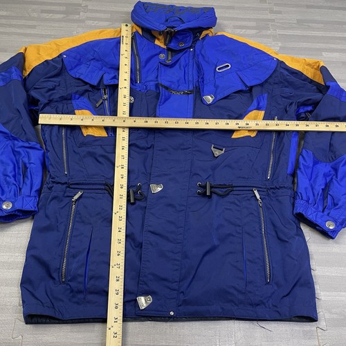 Vintage Spyder USA Azeccula Thinsulate Lite Loft Ski Jacket Coat Mens Large Blue - Picture 4 of 12