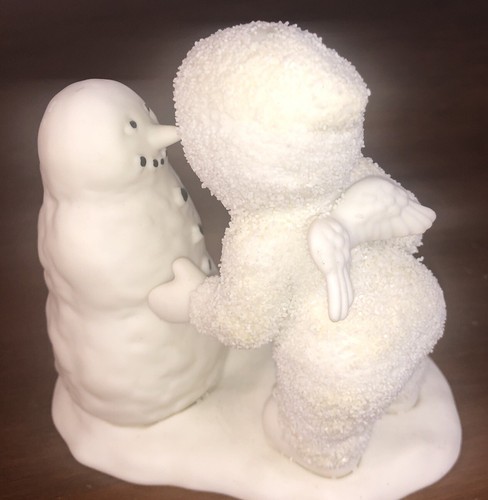 Department 56 Snowbabies ”Why Don’t You Talk to Me" Figurine - Picture 4 of 7