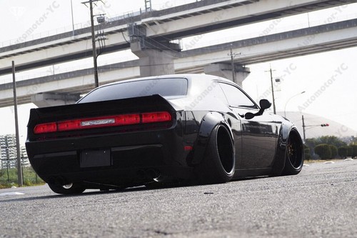 FRP LB-Works-Style BodyKit(Front&Rear Fender,Wing) For 08-17 Dodge Challenger - Picture 8 of 12
