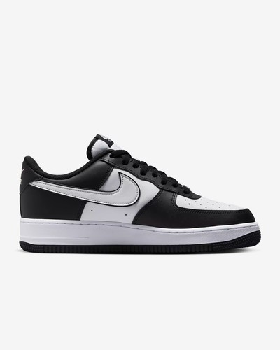 Nike Air Force 1 Low '07. White Swoosh Panda. SIZE 12. DV0788-001 - Picture 6 of 6