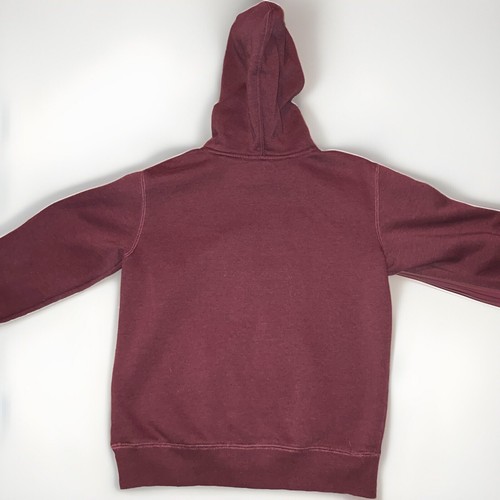 Champion Hoodie ✅ Logo Pullover Sweatshirt Sweater - Maroon ✅ Size Youth Large - Picture 3 of 3