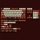 Genshin Impact Klee Theme Red 145 Keycaps Dye-sub PBT New for Cherry MX Keyboard