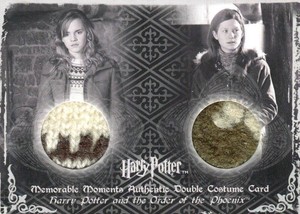 Harry-Potter-Memorable-Moments-2-Hermione-Ginny-Double-Costume-Card-HP-C12-196