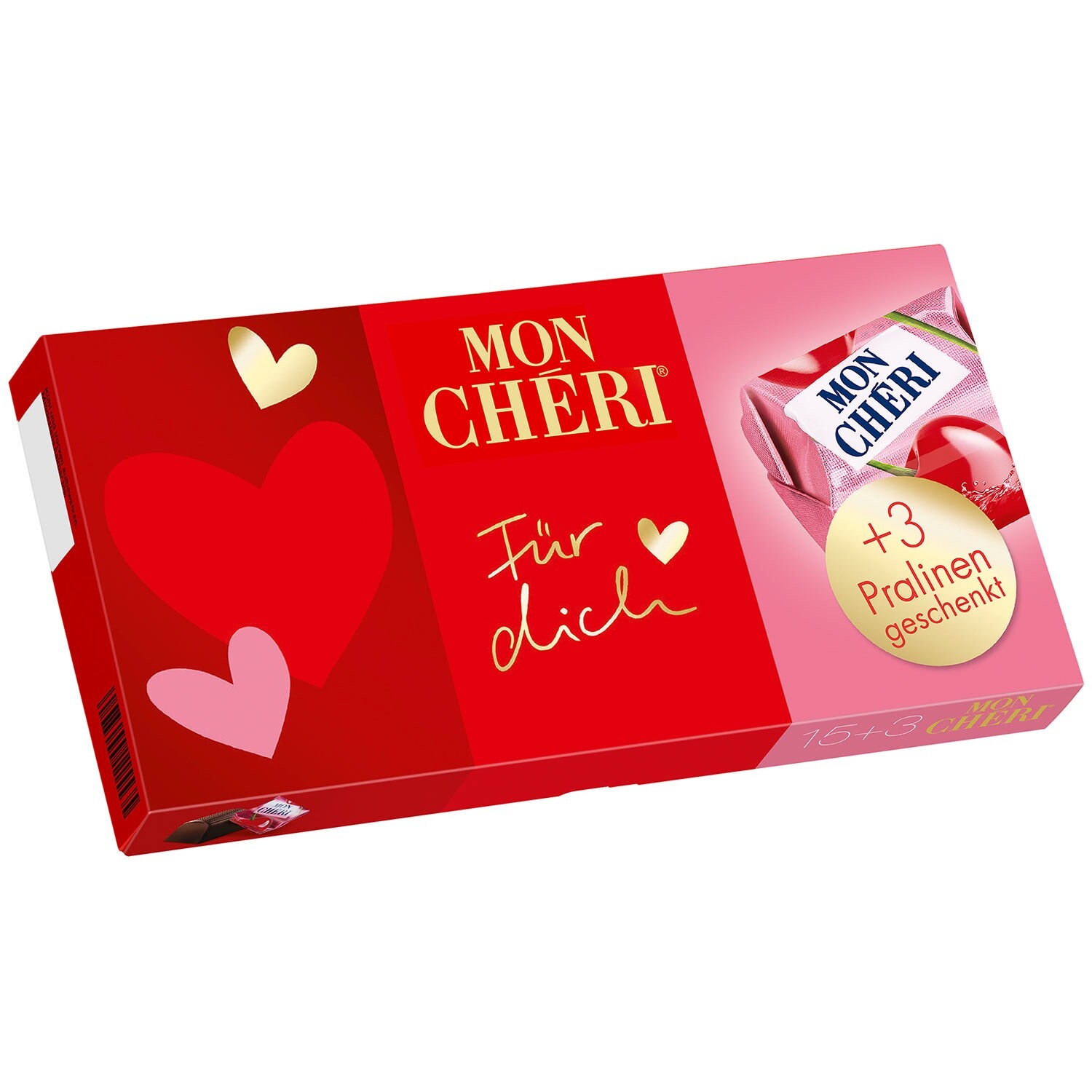 Шоколадные конфеты Ferrero MON CHERI cherry, 18 штук -Сделано в Германии - Без упаковки Cool-