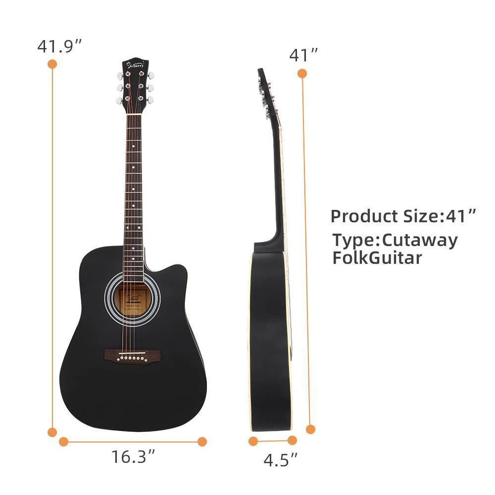 Glarry gt502 acoustic sale guitar