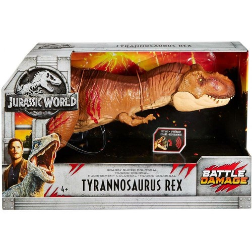 Jurassic World Super Colosal ELIGE Indominus Tyrannosaurus Rex o Velociraptor - Imagen 8 de 23
