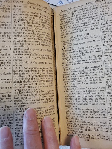 The Holy Bible - 1858 - Glasgow: William Collins, & Company RARE - Picture 12 of 15