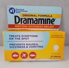 Motion sickness medicine meclizine xl