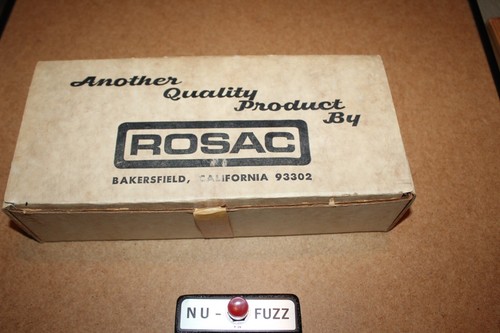 VINTAGE Nu-Wa Fuzz Gitarrenpedal ROSAC Electronics IN BOX GETESTET sauber - Bild 11 von 15