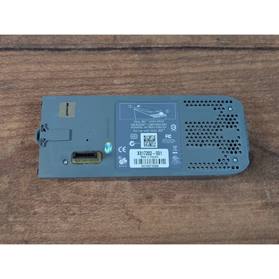 Disco Duro Microsoft Xbox 360 HDD 60GB Consola Delgada Repuesto Foto 2 de 3