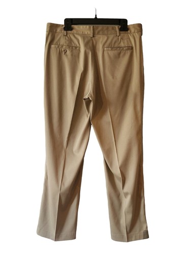 Nike Golf Dri-Fit Hose Herren Größe 34x30 hellbraun flach vorne Taschen Stretch - Bild 2 von 7