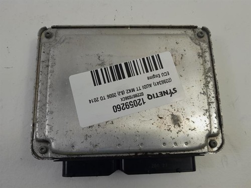 MOTORE ECU AUDI TT MK2 (8J) 06-14 QUATTRO 3189 BENZINA BUB & GARANZIA - 12059260 - Foto 3 di 4