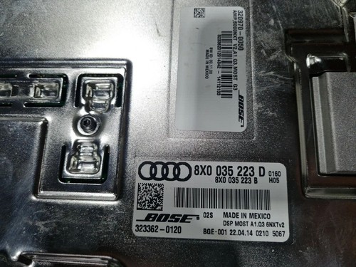 AUDI Q3 RSQ3 8U BOSE Soundsystem Lautsprecher Verstärker 8X0035223 D - Picture 5 of 7