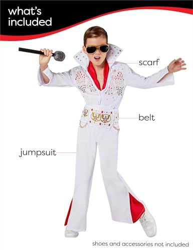 Rubie's Deluxe Elvis Child Costume, Large Size, One Color - Picture 3 of 8