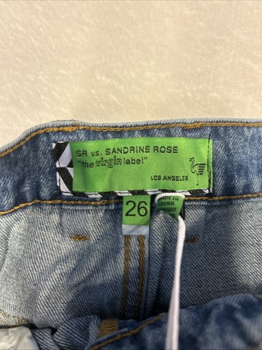 Neu mit Etikett Free People SR vs. SANDRINE ROSE "The Virgin Label" Jeans. Größe 26 Neu mit Etikett - Bild 10 von 19