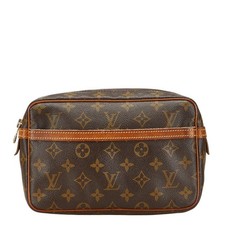Louis Vuitton Monogram Compiègne 23 Second Bag M51847 Brown Leathe... GZl1bron