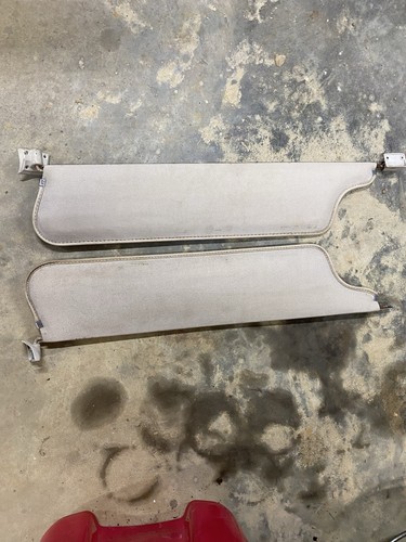 67-72 FORD TRUCK F100 F250 F350 USED WHITE SUNVISORS VISERS VISORS Bump Side - Foto 4 di 9