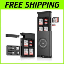 Durable Aluminum Multi-Adapter Card Reader for Seamless Data Transfer & Storage