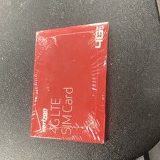 Verizon 4G LTE SIM Card Prepaid Minutes Data