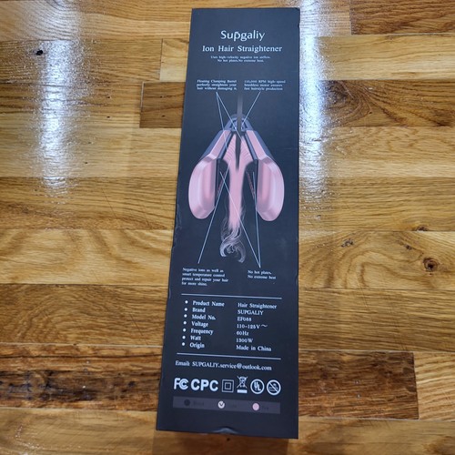 Supgaliy Ion Hair Straightener 2 In 1 Wet To Dry No Hot Plates, No Extreme Heat - Picture 3 of 16