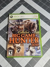 Cabela's Big Game Hunter 2010 Microsoft Xbox 360 Complete with Manual